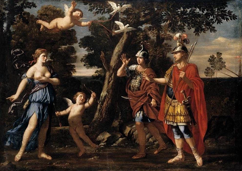 Venere appare ad Enea e Acate